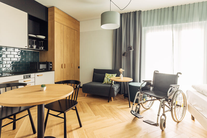 Barrierefreies Zimmer