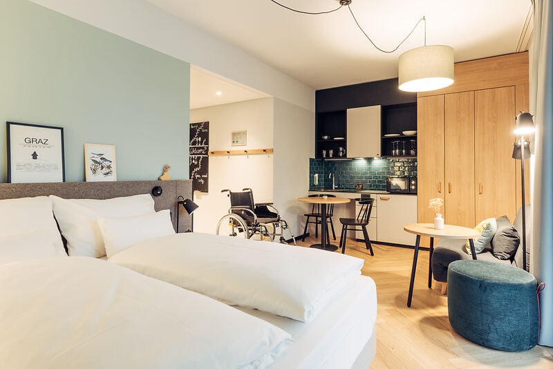 Barrierefreies Zimmer